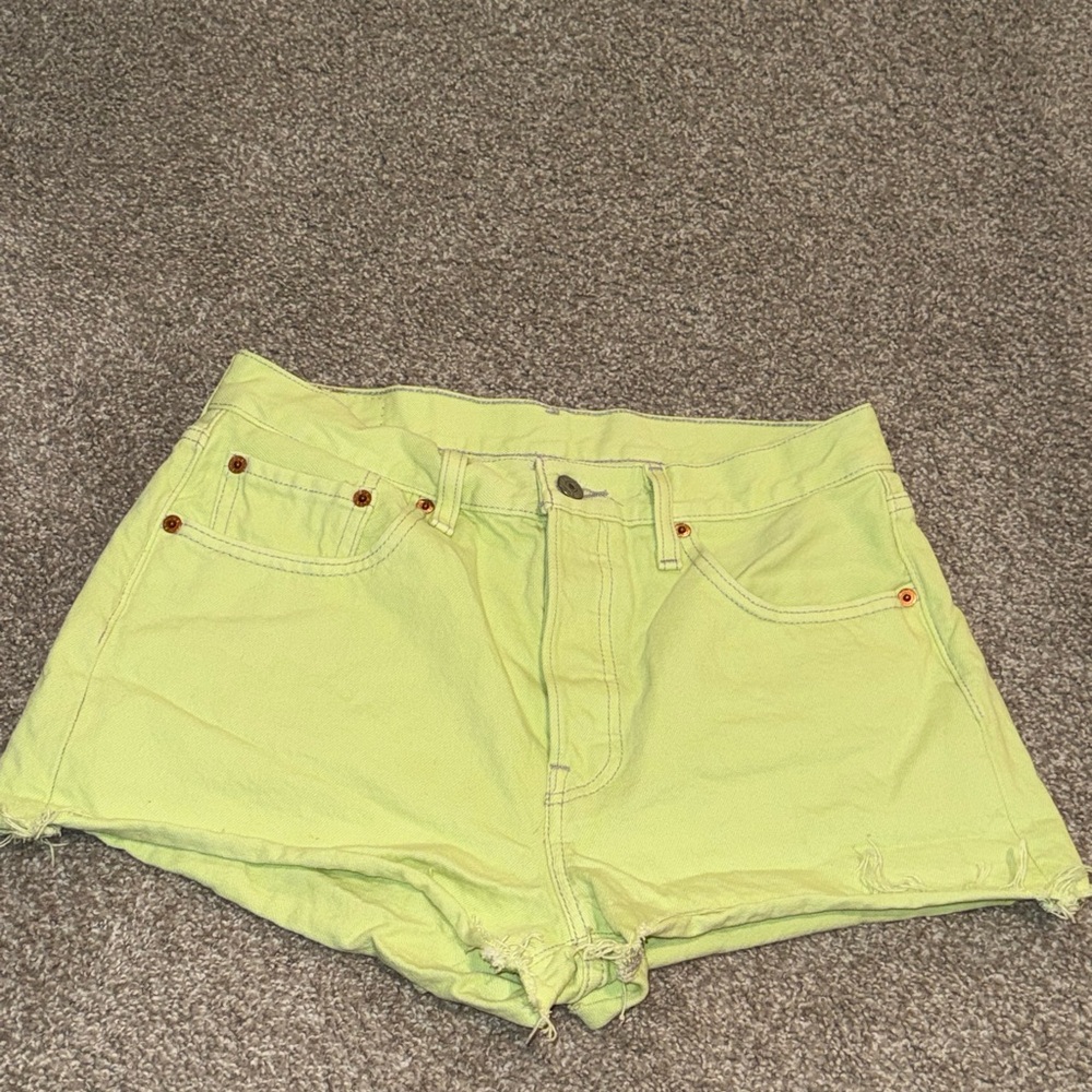 Lime Green Women's Shorts